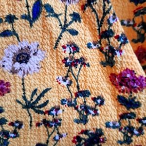 Floral full wrap dress